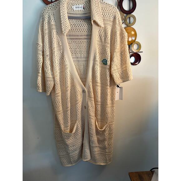 Honor the Gift xl women’s beige cardigan cachet sweater - Picture 1 of 5